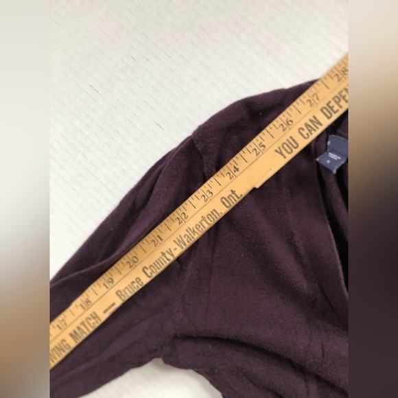 GAP Purple Button-Up Cardigan - Picture 8 of 11